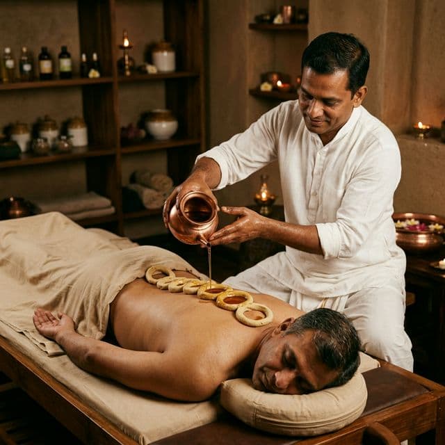 Kasheruka Basti + Pottalli Sweda + Sthanika Abhyanga