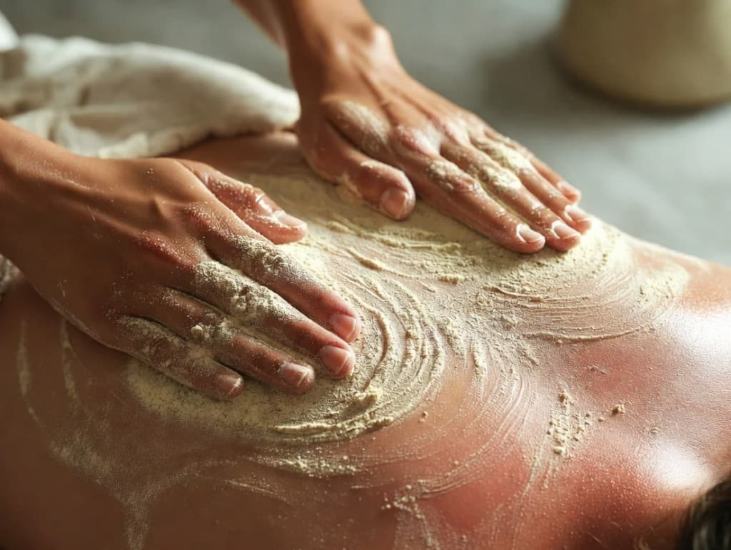Ayurvedic Udvartana (Powder Massage)