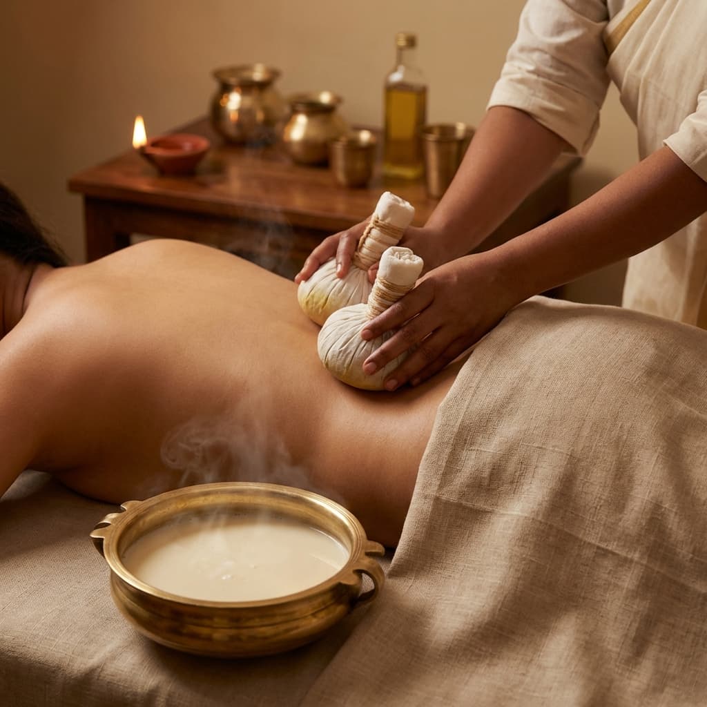 Ayurvedic Full Body Shashtika Shali Pinda Sweda (Navara Kizhi)