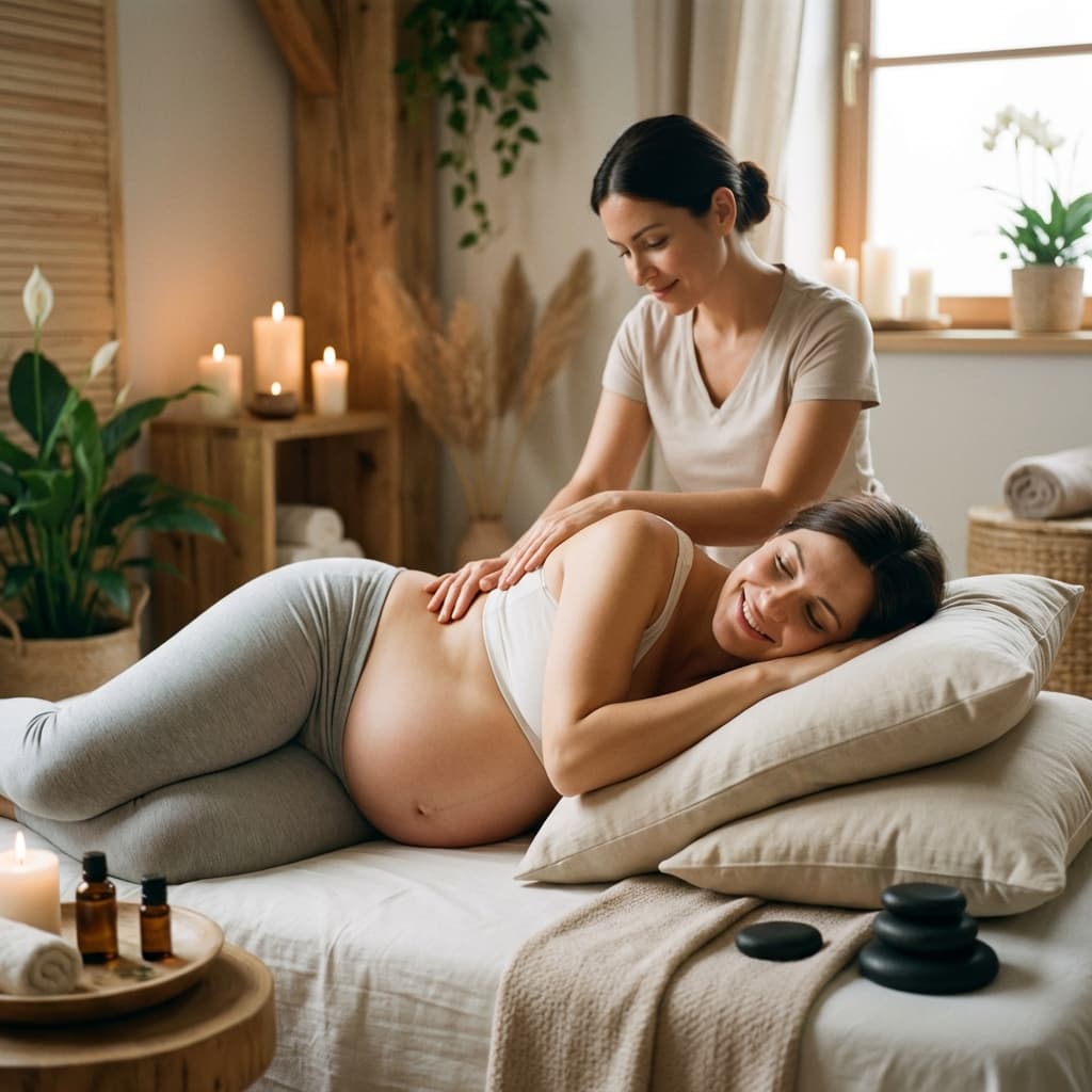 Relaxing Pregnancy Massage